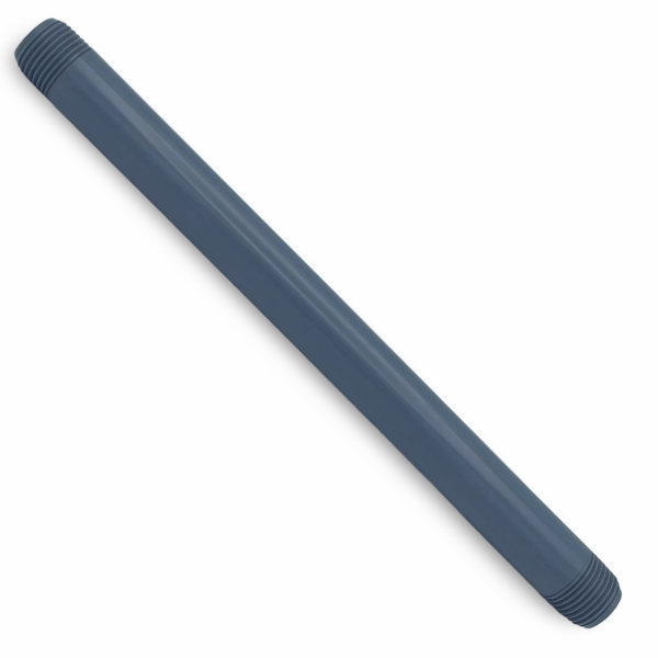 30 cm PVC Rohrnippel 1" AG